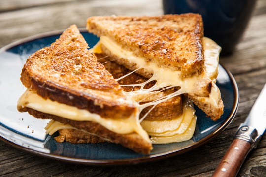 grilled cheese sandwiches