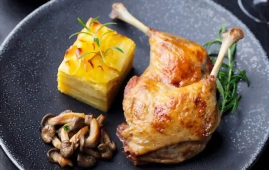 how to reheat duck confit in oven
