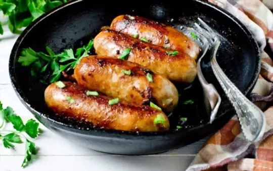 how to reheat sausages in an air fryer