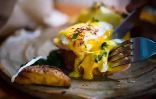 how to store leftover egg benedict