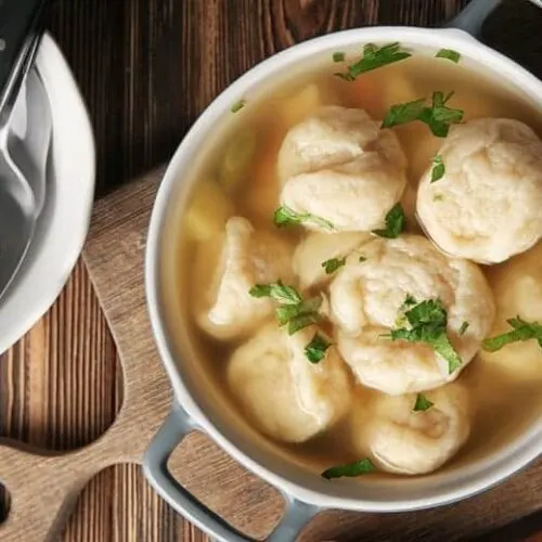 what to serve with chicken and dumplings