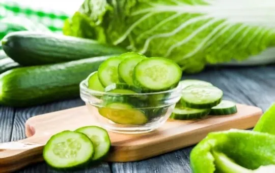 different methods to freeze cucumbers