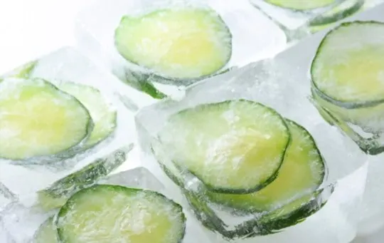 how to freeze cucumbers