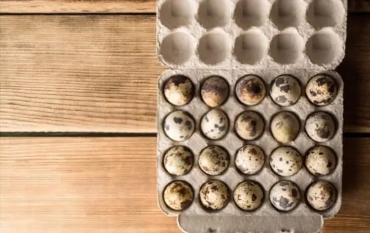 how to store quail eggs