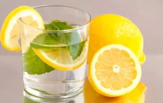 how to tell if lemon water is bad