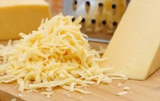 how to tell if shredded cheese is bad