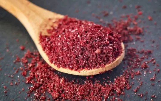 what are the different types of sumac