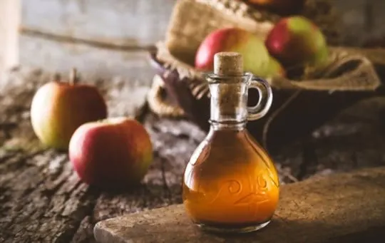 what does apple cider vinegar smell like