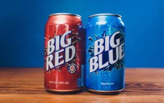 what does big blue taste like
