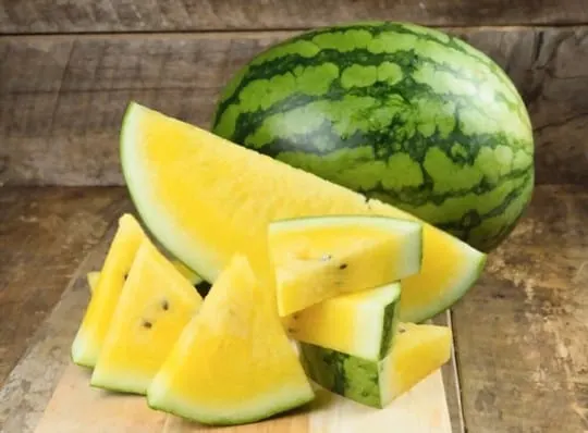 what does yellow watermelon taste like
