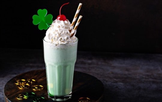 what is the shamrock shake made of