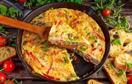 does freezing affect frittata flavor