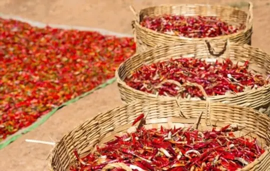 how long do dried peppers last
