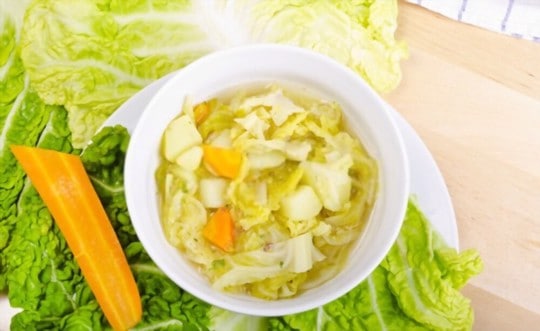 how to freeze cabbage soup