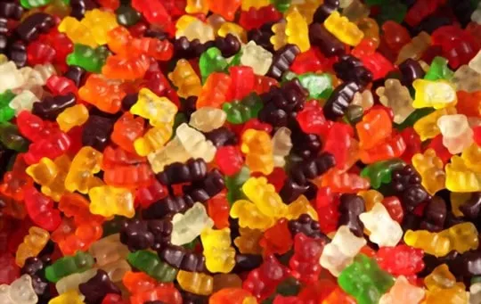 how to tell if gummy bears are bad