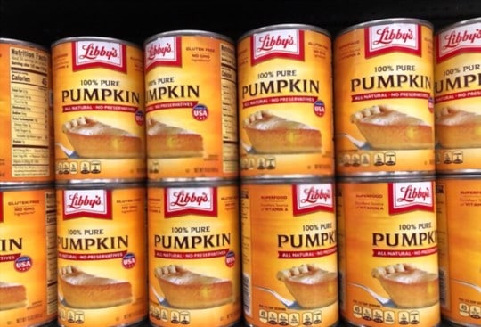 how to thaw canned pumpkin