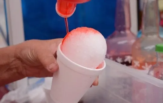 how to use snow cone syrup