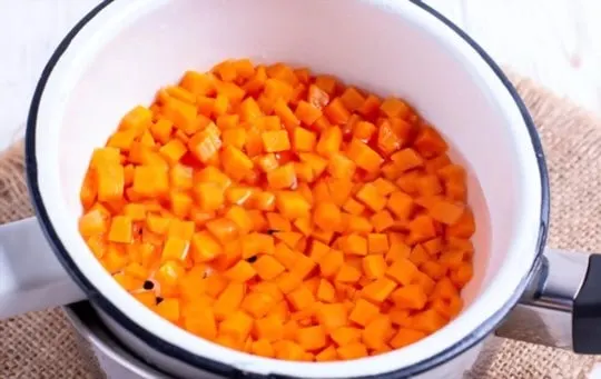 blanching carrots