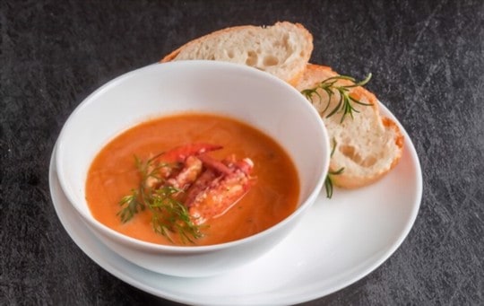 does freezing affect lobster bisque