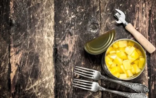 how to freeze canned pineapple