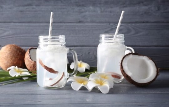 how to thaw frozen coconut water