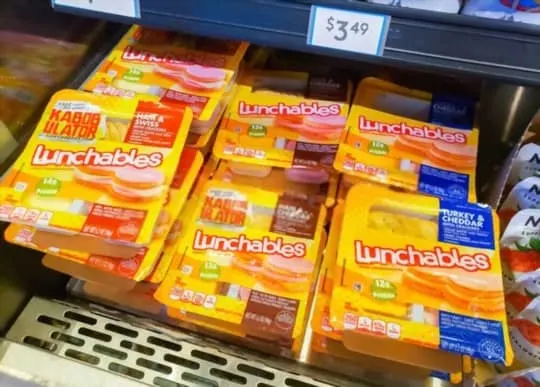 how to thaw frozen lunchables