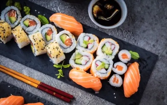 how to thaw frozen sushi
