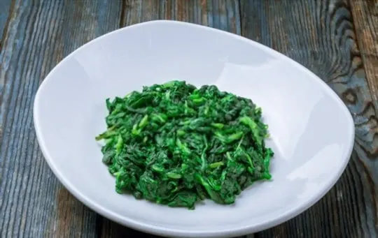 steamed spinach with lemon and butter