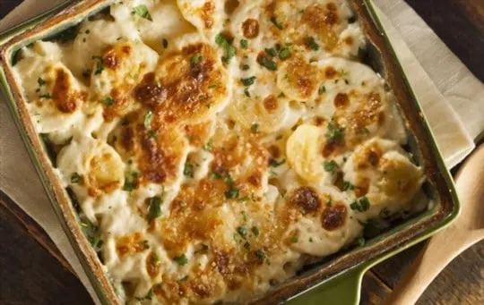scalloped potatoes with bacon