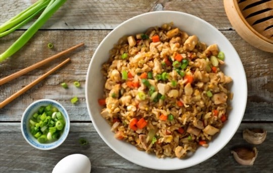 soy sauce fried rice