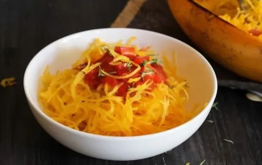 spaghetti squash with marinara