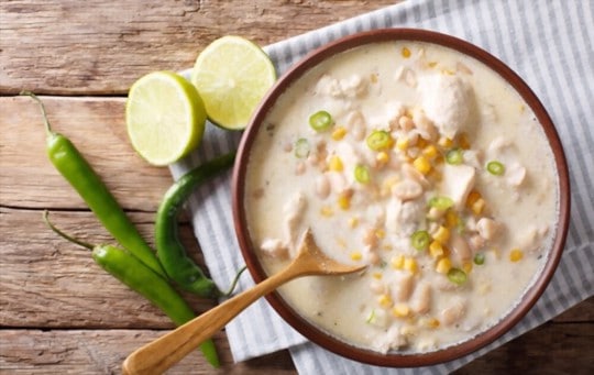 why consider serving side dishes for white chicken chili