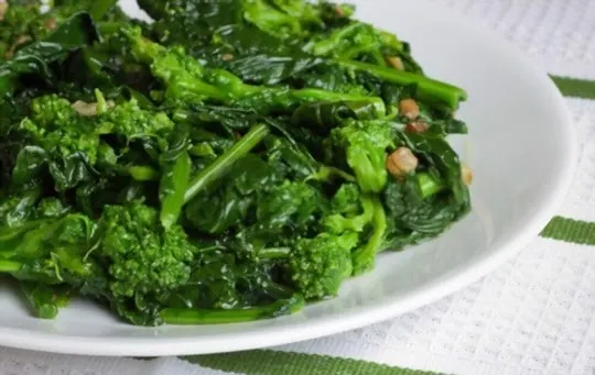 broccoli rabe with almonds