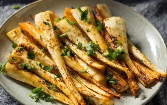 buttered parsnips