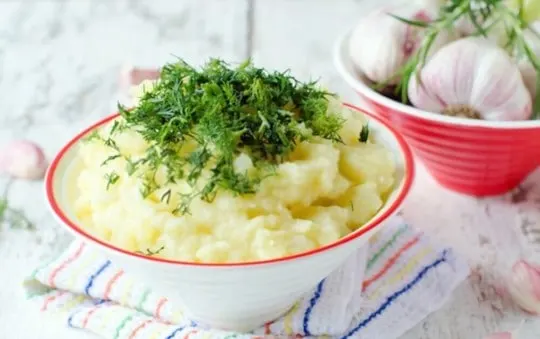 garlicky mashed potatoes