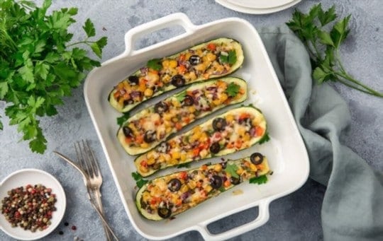 what to serve with stuffed zucchini boats