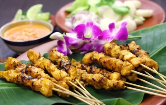 why consider serving side dishes for chicken satay