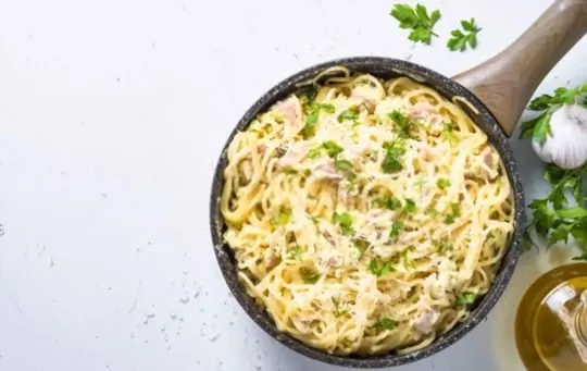 garlic spaghetti