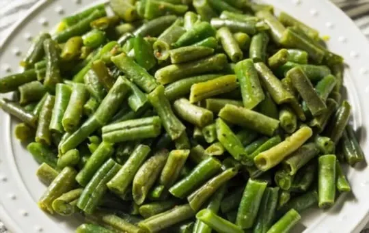 lemongarlic sauteed green beans