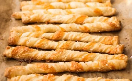 parmesan crusted breadsticks