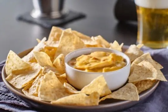 tortilla chips and queso