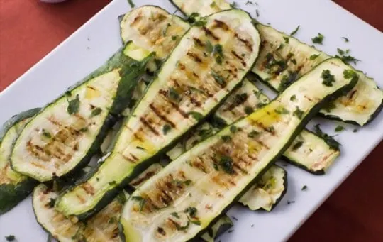 grilled zucchini and potatoes
