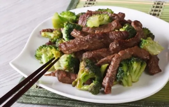 what to serve with beef and broccoli