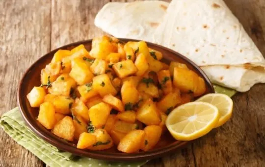 spicy middle eastern potatoes