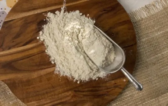 mix allpurpose flour with cornstarch