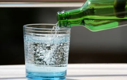sparkling mineral water