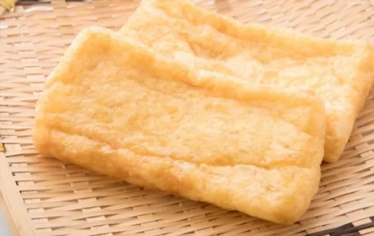 thin deepfried tofu aburaage
